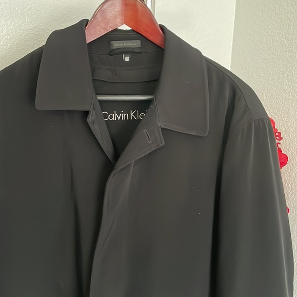 Calvin Klein Removable Liner Black Jacket 40R - Picture 2 of 7